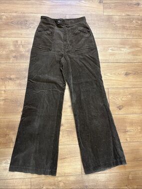 Vintage Tangerine Corduroy Flare Pants Japan